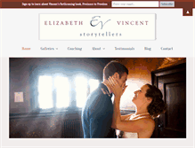 Tablet Screenshot of elizabethvincentphotography.com